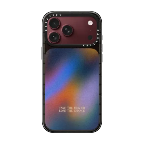 Take The Risk | iPhone 18 Pro Max / Impact Case MagSafe Compatible - Glossy / Glossy Black | Image 1