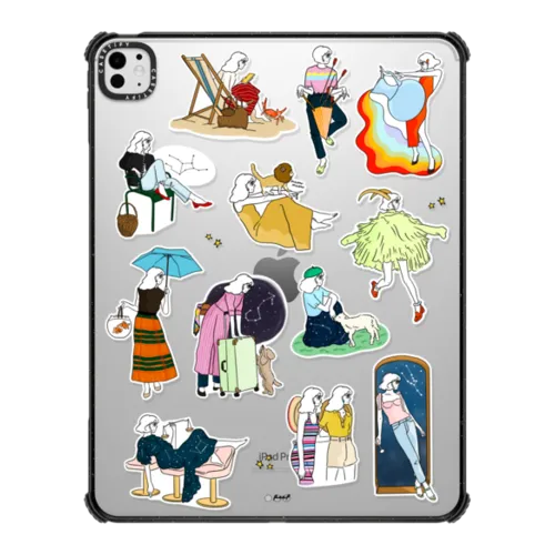 ZODIAC FASHION | iPad Pro 13-inch (M4/M5) / iPad Impact Case / Black | Image 1
