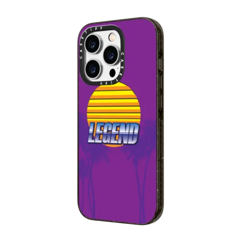 Number is the rising legend | iPhone 14 Pro Max / Impact Case / Black | Image 2
