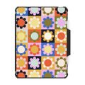 Retro Floral | iPad Pro 11-inch (3rd/4th gen) / iPad Impact Folio Case / Black | Image 1