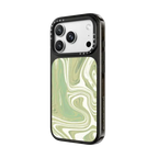 The Swirl | iPhone 18 Pro Max / Impact Case MagSafe Compatible - Glossy / Glossy Black | Image 2