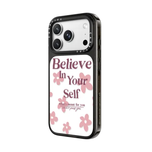Believe In Yourself | iPhone 18 Pro Max / Impact Case MagSafe Compatible - Glossy / Glossy Black | Image 2
