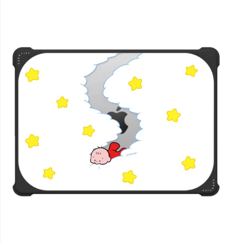 Eat your clouds by TARO OONO | MacBook Pro 14-inch (M1 - M5) / MacBook Bounce Case / Black | Image 2