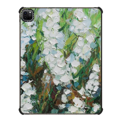 Wild Squill Flowers | iPad Pro 12.9-inch (5th/6th gen) / iPad Impact Case / Black | Image 1