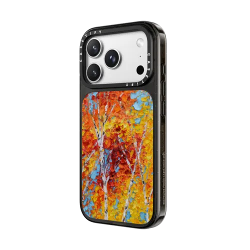 Birch Forest | iPhone 18 Pro Max / Impact Case MagSafe Compatible - Glossy / Glossy Black | Image 2