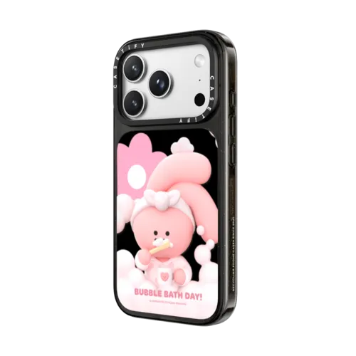 PINK&VEN Bubble Day | iPhone 18 Pro Max / Impact Case MagSafe Compatible - Glossy / Glossy Black | Image 2