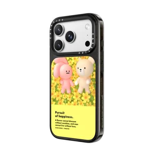PINK&VEN Sunshine | iPhone 18 Pro Max / Impact Case MagSafe Compatible - Glossy / Glossy Black | Image 2