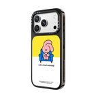 PINK&VEN Good Morning | iPhone 18 Pro Max / Impact Case MagSafe Compatible - Glossy / Glossy Black | Image 2