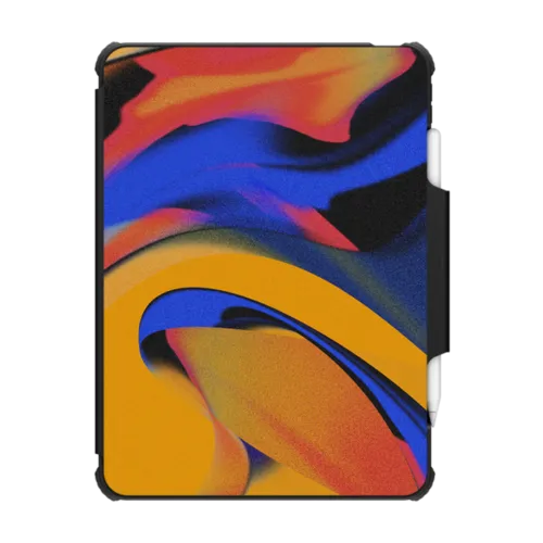Gradient Warp - Elliot Ulm | iPad Pro 11-inch (3rd/4th gen) / iPad Impact Folio Case / Black | Image 1