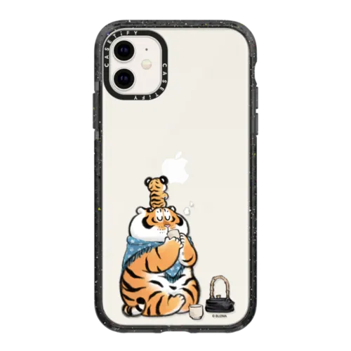 White Dew by Bu2ma | iPhone 11 / Impact Case / Black | Image 1