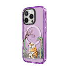 Awakening of Insects by Bu2ma | iPhone 16 Pro Max / Impact Case MagSafe Compatible / Purple | Image 2
