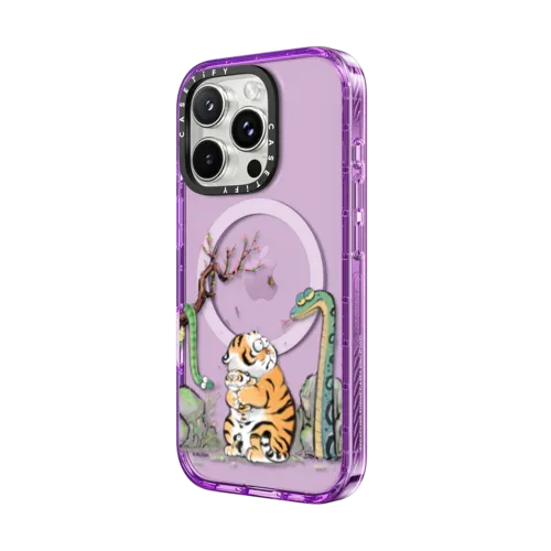 Awakening of Insects by Bu2ma | iPhone 16 Pro Max / Impact Case MagSafe Compatible / Purple | Image 2