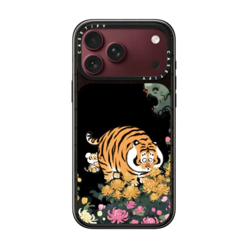 Frost's Descent by Bu2ma | iPhone 18 Pro Max / Impact Case MagSafe Compatible - Glossy / Glossy Black | Image 1