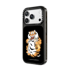 Fat And Happy by Bu2ma | iPhone 18 Pro Max / Impact Case MagSafe Compatible - Glossy / Glossy Black | Image 2