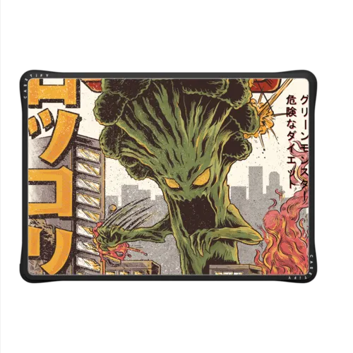 Broccozilla | MacBook Pro 14-inch (M1 - M5) / MacBook Impact Case / Black | Image 2