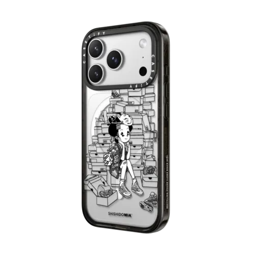Sneaker Lover by Shishidomia | iPhone 17 Pro Max / Impact Case MagSafe Compatible / Black | Image 2