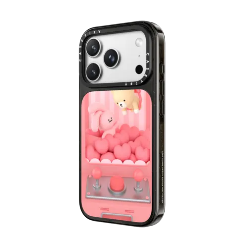 PINK&VEN Love Catcher | iPhone 18 Pro Max / Impact Case MagSafe Compatible - Glossy / Glossy Black | Image 2