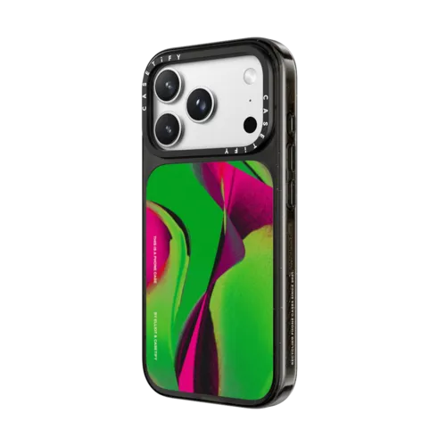 Gradient Warp 3 - Elliot Ulm | iPhone 18 Pro Max / Impact Case MagSafe Compatible - Glossy / Glossy Black | Image 2