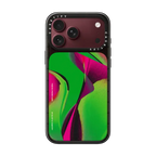 Gradient Warp 3 - Elliot Ulm | iPhone 18 Pro Max / Impact Case MagSafe Compatible - Glossy / Glossy Black | Image 1