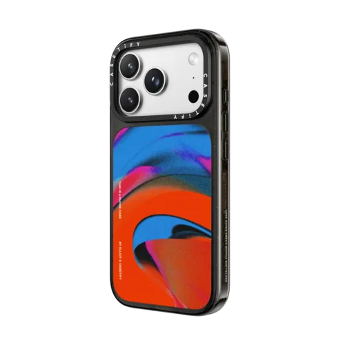 Gradient Warp 2 - Elliot Ulm | iPhone 18 Pro Max / Impact Case MagSafe Compatible - Glossy / Glossy Black | Image 2