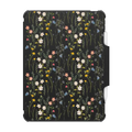 Dreamy Floral Pattern | iPad Pro 11-inch (3rd/4th gen) / iPad Impact Folio Case / Black | Image 1