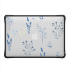 Small Blue Flowers | MacBook Air 13-inch (M1 / Intel) / MacBook Impact Case / Black | Image 2