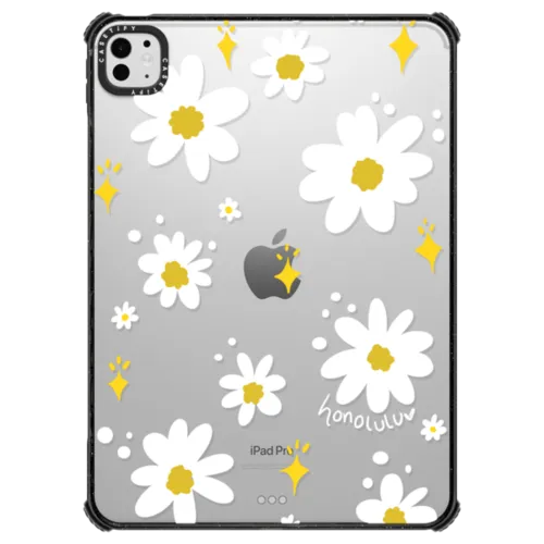 DAISIES IN SUMMER | iPad Pro 11-inch (M4/M5) / iPad Impact Case / Black | Image 1