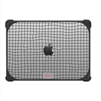 Wavy Grid by Poketo | MacBook Pro 14-inch (M1 - M5) / MacBook Bounce Case / Black | Image 2