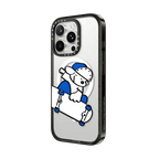 Skater JOHN (Jump!) | iPhone 16 Pro / Impact Case MagSafe Compatible / Black | Image 2