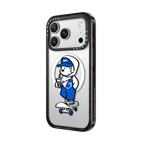 Skater JOHN (Overalls) | iPhone 17 Pro Max / Impact Case MagSafe Compatible / Black | Image 2