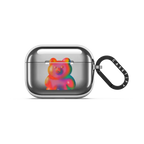 Jelly bear BY INDI | AirPods Pro 3 / Earbuds Mirror Case / Silver | Image 1