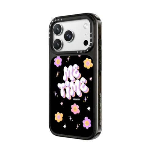 Me Time | iPhone 18 Pro Max / Impact Case MagSafe Compatible - Glossy / Glossy Black | Image 2