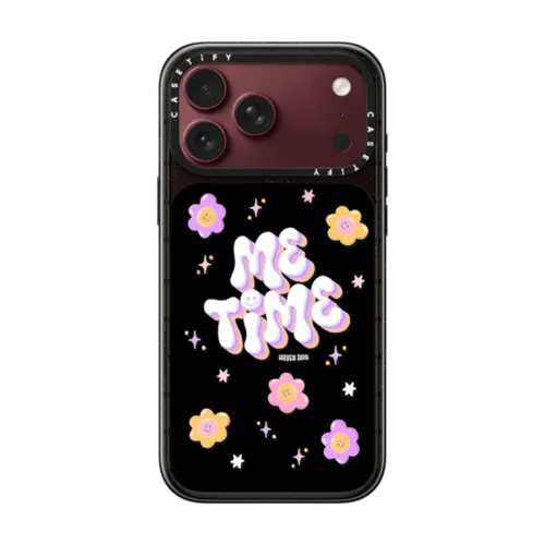 Me Time | iPhone 18 Pro Max / Impact Case MagSafe Compatible - Glossy / Glossy Black | Image 1