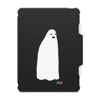 Happy Ghost | iPad Pro 11-inch (3rd/4th gen) / iPad Impact Folio Case / Black | Image 1