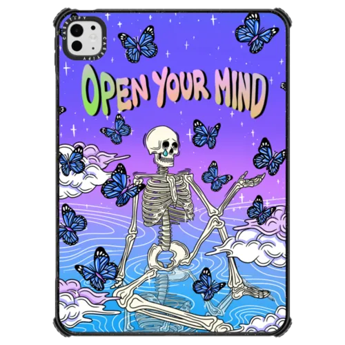 Open your mind | iPad Pro 11-inch (M4/M5) / iPad Impact Case / Black | Image 1