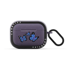 Butterflies | AirPods Pro 2 / Earbuds Bounce Case / Matte Deep Purple | Image 1