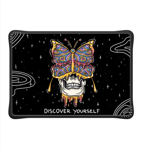 Discover yourself | MacBook Air 13-inch (M1 / Intel) / MacBook Impact Case / Black | Image 2
