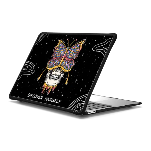 Discover yourself | MacBook Air 13-inch (M1 / Intel) / MacBook Impact Case / Black | Image 1
