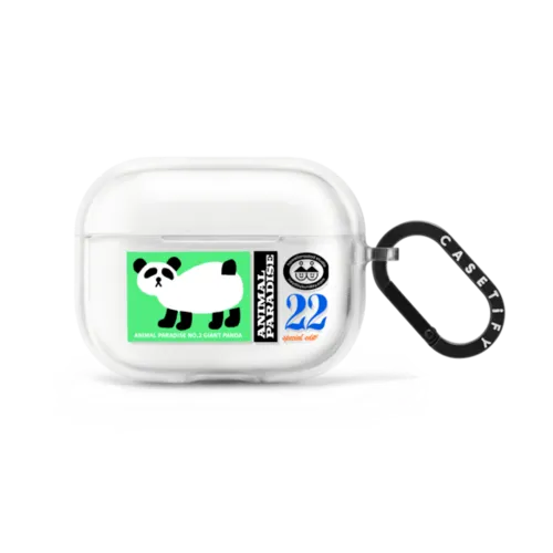 giant panda airpods | AirPods Pro 2 / Earbuds Impact Case / Frost | Image 1