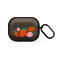 Strawberries | AirPods Pro 2 / Earbuds Impact Case / Black | Image 1
