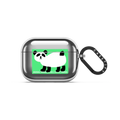 giant panda airpods | AirPods Pro 3 / Earbuds Mirror Case / Silver | Image 1