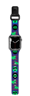 cat watchbands | Apple Watch Series 7-9 (45mm) / Impact Band / Black | Image 1