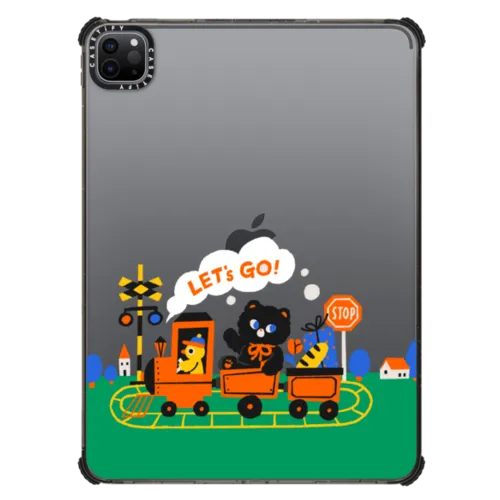 Let's go! BY INDI | iPad Pro 11-inch (3rd/4th gen) / iPad Impact Case / Black | Image 1