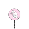 Shy Bunny |   / PowerThru Magnetic Wireless Charger MagSafe Compatible / Black | Image 1