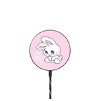 Shy Bunny |   / PowerThru Magnetic Wireless Charger MagSafe Compatible / Black | Image 1