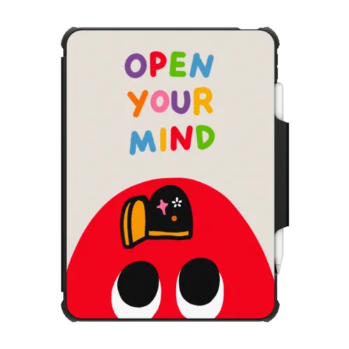 Open Your Mind | iPad Pro 11-inch (3rd/4th gen) / iPad Impact Folio Case / Black | Image 1