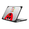 Open Your Mind | MacBook Pro 14-inch (M1 - M5) / MacBook Bounce Case / Black | Image 1