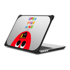Open Your Mind | MacBook Pro 14-inch (M1 - M5) / MacBook Bounce Case / Black | Image 1