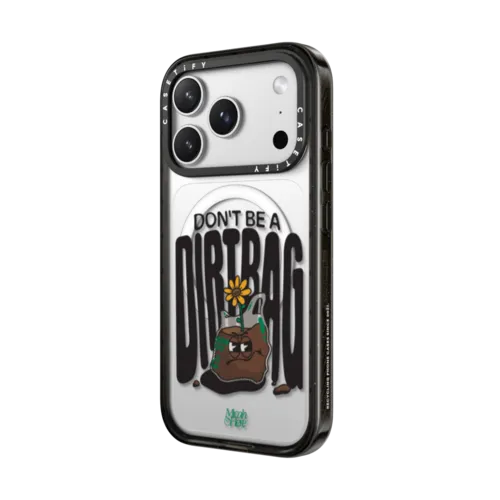 Dirtbag by MicahHere | iPhone 17 Pro Max / Impact Case MagSafe Compatible / Black | Image 2