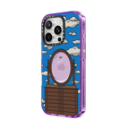 Cloud Mirror by MicahHere | iPhone 16 Pro Max / Impact Case MagSafe Compatible / Purple | Image 2